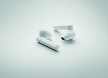 Logotrade promotional giveaway picture of: TWS earbuds with solar charger