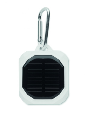 Logo trade promotional item photo of: TWS earbuds with solar charger