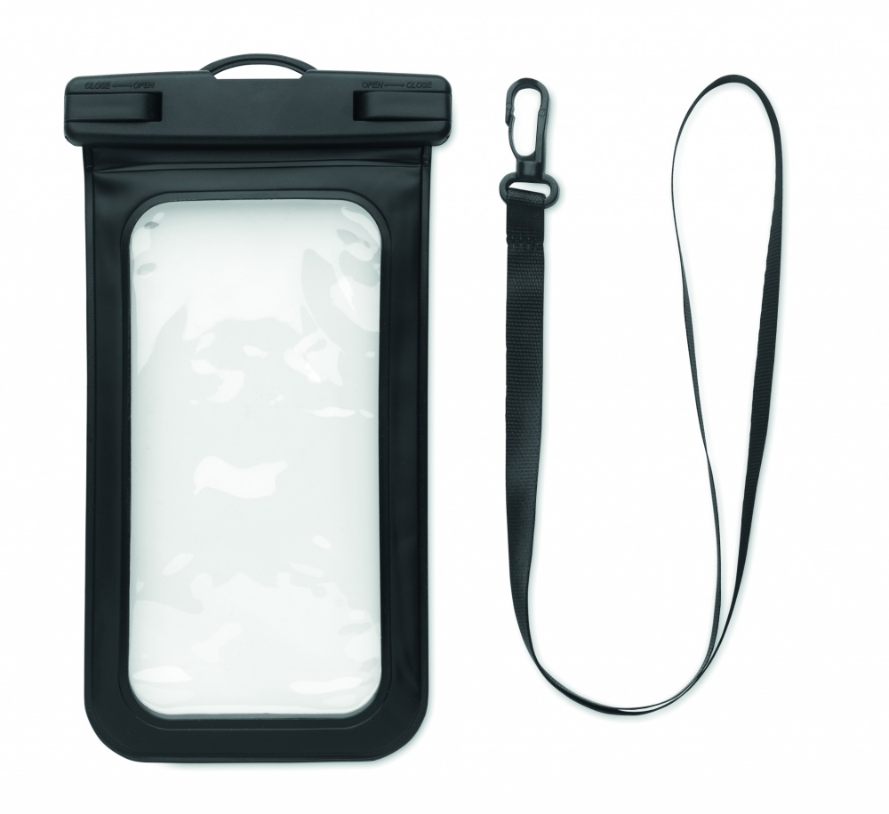 Logo trade promotional item photo of: Waterproof smartphone pouch