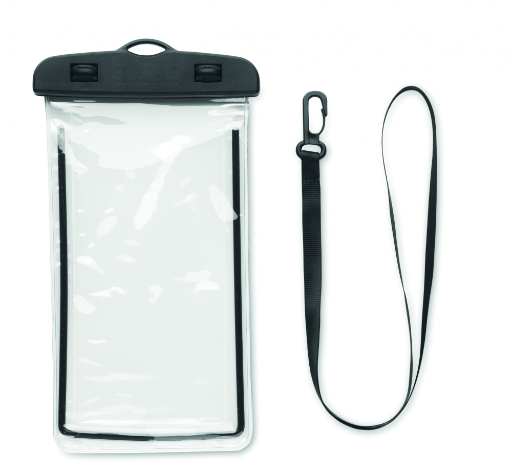 Logo trade promotional merchandise photo of: Waterproof smartphone pouch