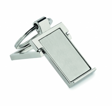 Logo trade promotional item photo of: Metal key ring phone stand Seinajoki