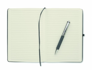 Logotrade promotional merchandise image of: Recycled leather notebook set