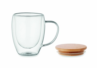 Logotrade promotional merchandise photo of: Double wall borosilicate mug