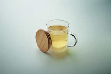 Logotrade promotional giveaway image of: Double wall borosilicate mug