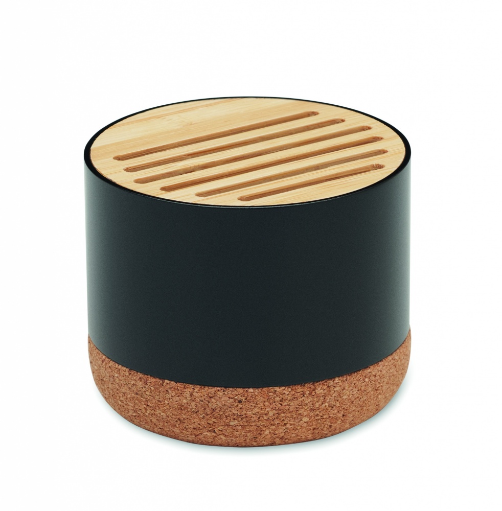 Logotrade corporate gift picture of: Cork and aluminium speaker