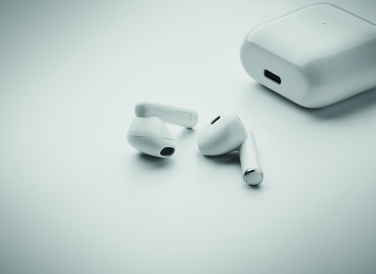 Logotrade promotional giveaway picture of: TWS earbuds with charging base