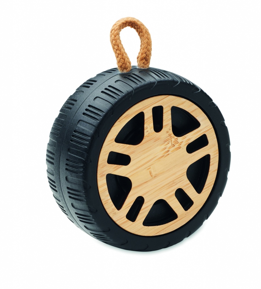 Logotrade advertising product image of: Wireless speaker tire shaped