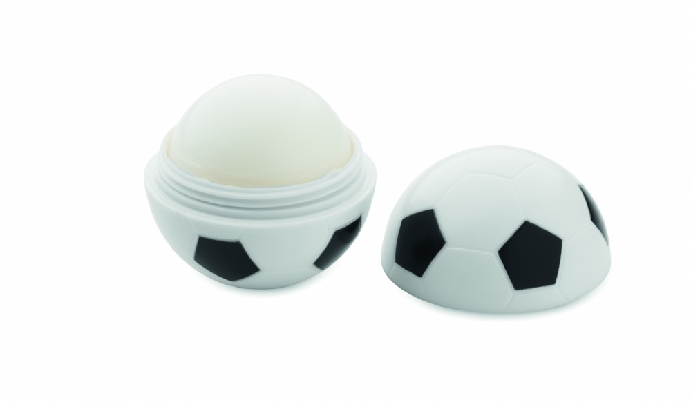 Logotrade promotional product image of: Lip balm in football shape