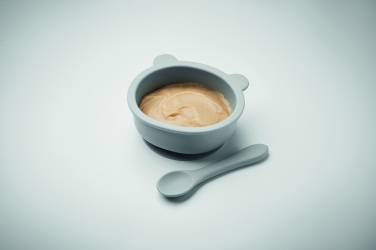 Logotrade corporate gift picture of: Silicone spoon, bowl baby set