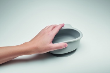 Logotrade promotional merchandise image of: Silicone spoon, bowl baby set