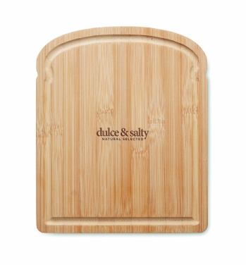 Logo trade business gift photo of: Bamboo bread cutting board