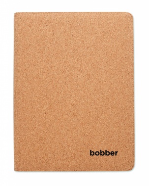 Logo trade corporate gifts picture of: A4 cork conference folder