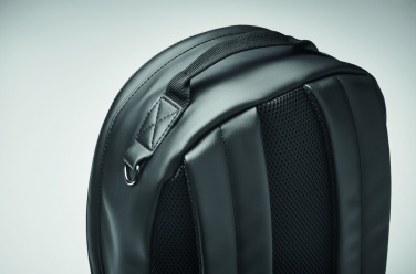 Logo trade promotional giveaways picture of: Laptop 15" soft PU backpack