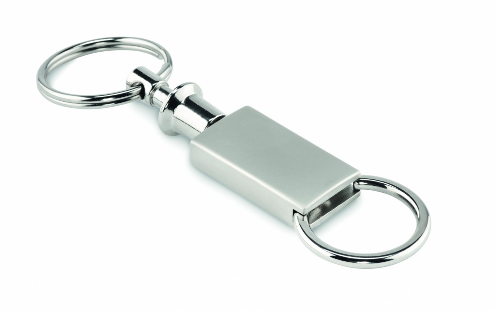 Logo trade promotional giveaways image of: Pull apart split key ring Kajaani