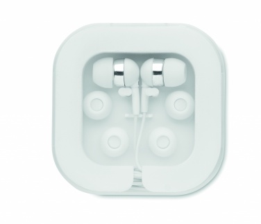 Logo trade promotional products picture of: Ear phones with silicone covers