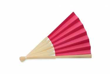 Logo trade advertising products image of: Manual fan flag design