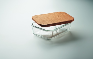 Logotrade promotional giveaways photo of: Glass lunch box with cork lid