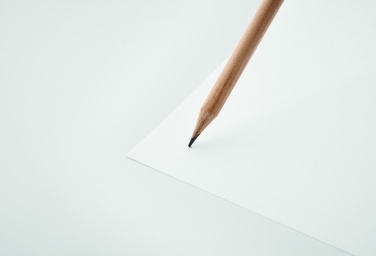Logotrade promotional item image of: Natural pencil in seeded pouch