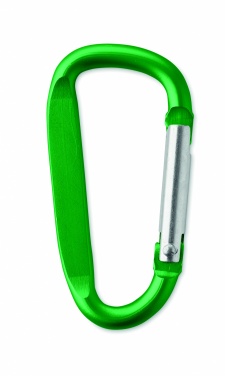 Logotrade promotional giveaway image of: Carabiner clip in aluminium.