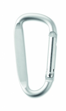Logo trade advertising product photo of: Carabiner clip in aluminium.