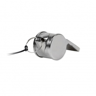 Logo trade promotional merchandise image of: Metal whistle