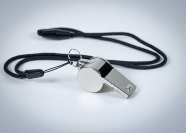Logotrade promotional giveaway picture of: Metal whistle