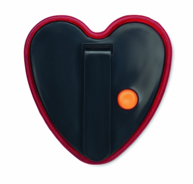 Logotrade promotional items photo of: Heart shaped reflector light