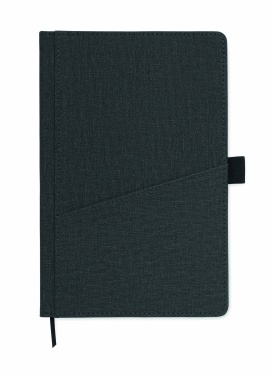 Logotrade promotional giveaway picture of: A5 notebook PU front pocket