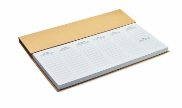 Logotrade promotional products photo of: Weekly desktop planner