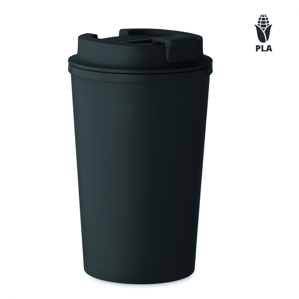 Logo trade corporate gift photo of: PLA double wall tumbler 350 ml