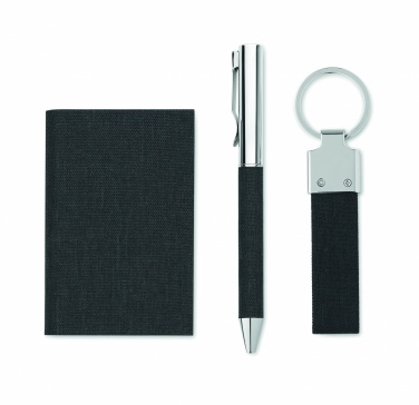 Logotrade promotional giveaways photo of: 3-piece gift set in a gift box with customizable printing