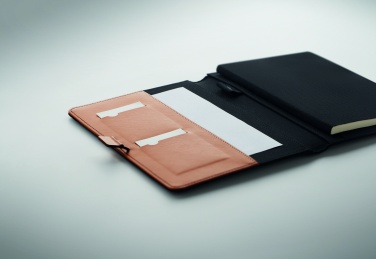 Logo trade business gifts image of: A5 RPET conference folder