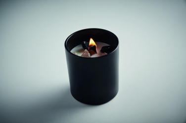 Logo trade promotional gifts picture of: Plant based wax candle 200 gr