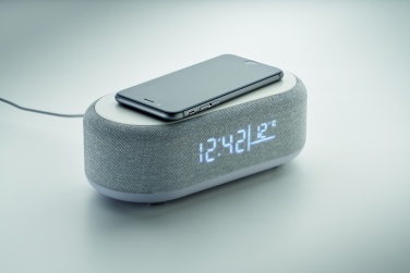 Logo trade promotional gift photo of: 15W wireless charging speaker