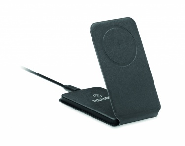 Logo trade promotional gift photo of: Foldable magnetic charger 15W