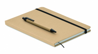 Logotrade promotional items photo of: Caratil A5 notebook in recycled carton