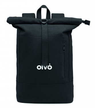 Logo trade promotional giveaways image of: Rolltop 15'' laptop backpack