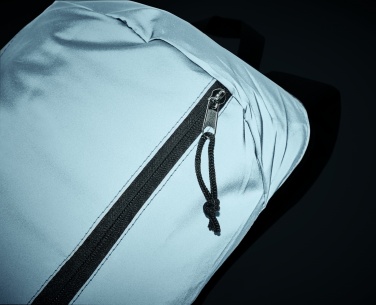 Logo trade advertising product photo of: High reflective backpack 600D