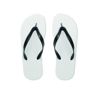 Logo trade promotional giveaway photo of: Sublimation beach slippers