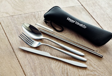 Logo trade promotional item photo of: Cutlery set stainless steel