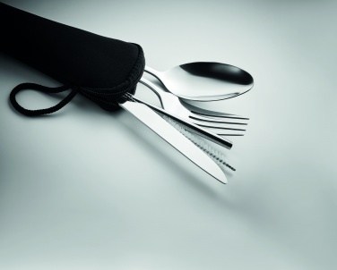 Logo trade business gift photo of: Cutlery set stainless steel