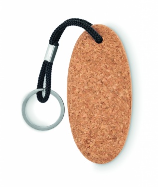 Logo trade promotional item photo of: Floating cork key ring Lohja