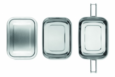 Logo trade corporate gifts picture of: Stainless steel lunch box