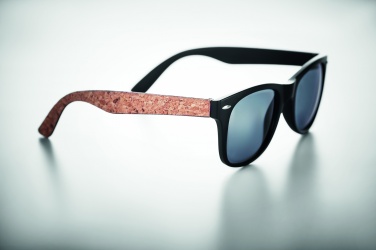 Logotrade promotional product picture of: Sunglasses with cork arms TALLINN