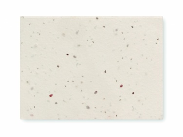 Logotrade promotional items photo of: Grass/seed paper memo pad