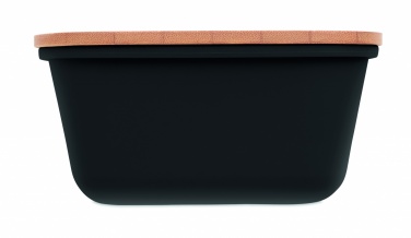 Logo trade business gifts image of: Lunch box with bamboo lid
