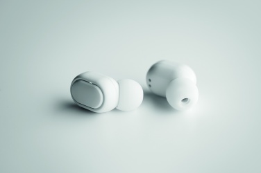 Logo trade promotional item photo of: Recycled ABS TWS earbuds