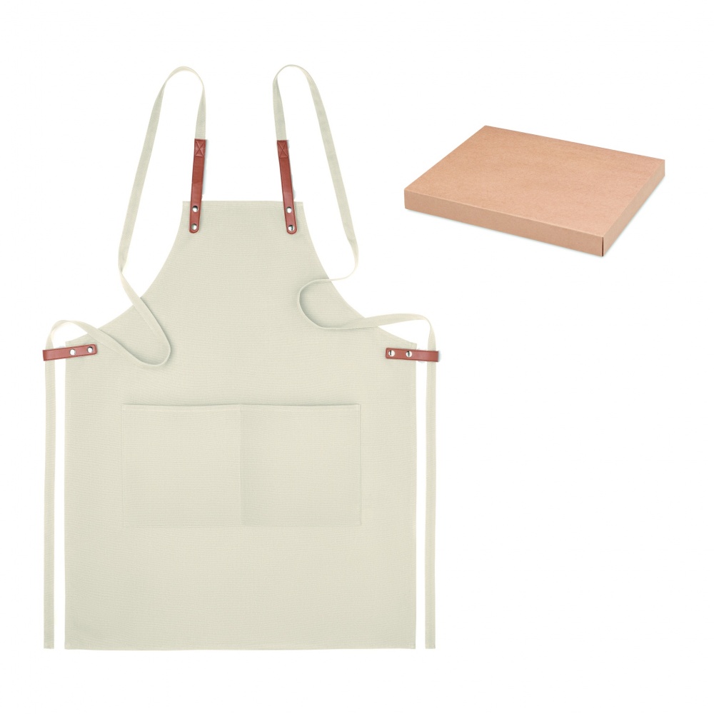 Logo trade promotional items picture of: Organic cotton apron 340 gr/m²