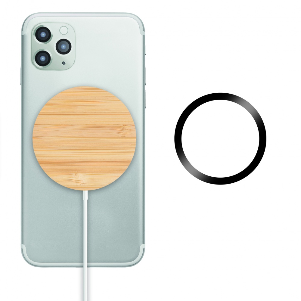 Logotrade promotional giveaway picture of: Magnetic Wireless charger 10W