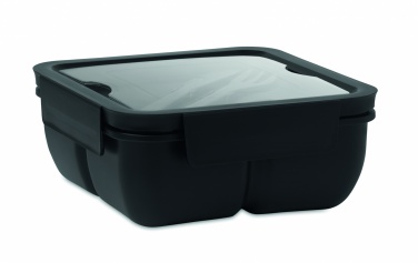 Logo trade corporate gifts picture of: Lunch box with cutlery 600ml